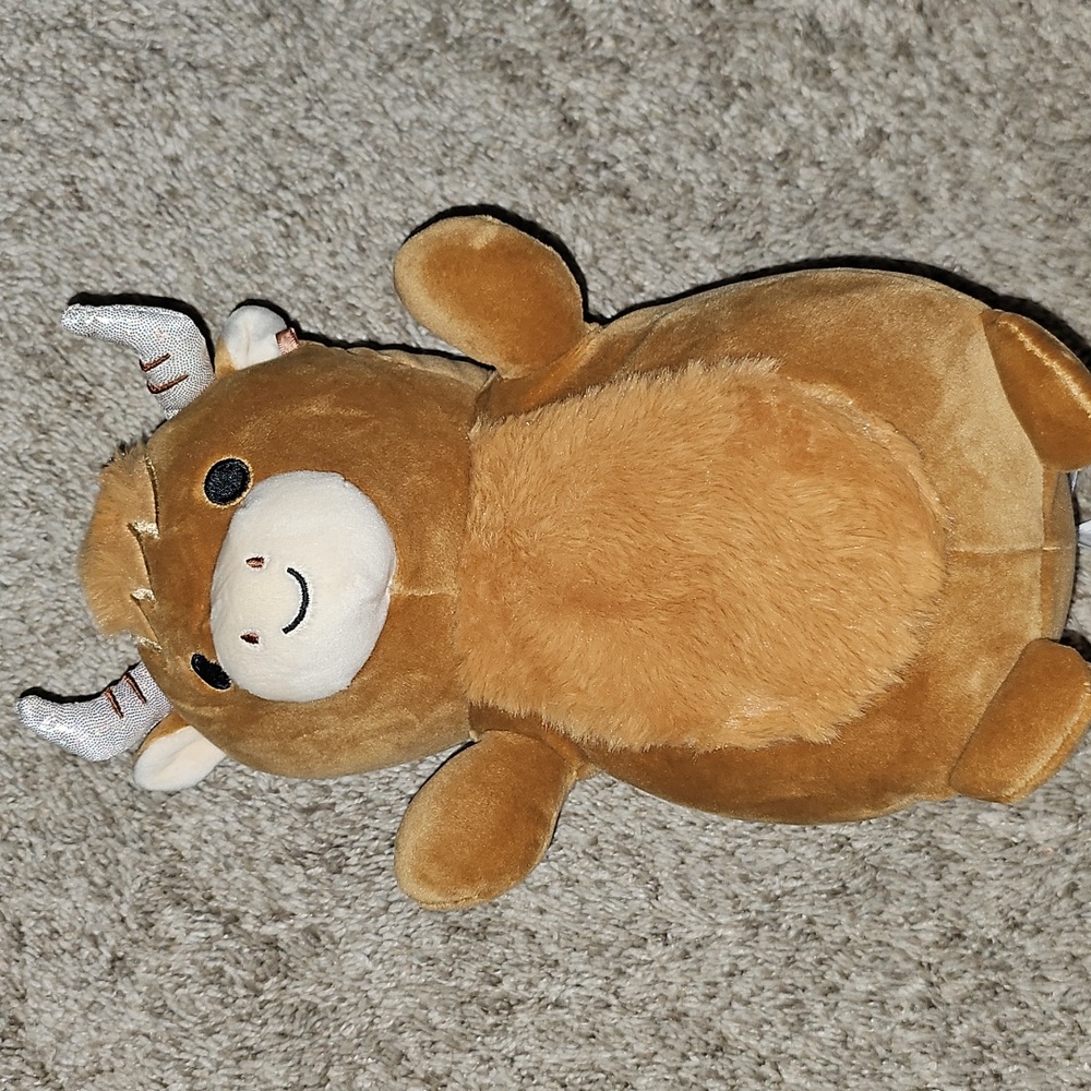 10” Inch Wilfred the Longhorn Cow Squishmallow Hugmee! RARE HTF!